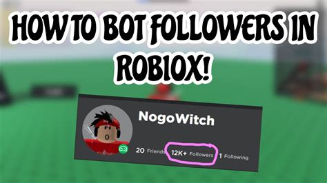 Roblox follow bot - Want to boost your Roblox follower count? Look no further. This extension will give you the ability to bot your Roblox followers to any follower count you want, whether that's 10K or 1 million! Please note that we are working hard to make this extension better, your reviews and support help greatly! 
